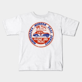 Vintage Whittlesea Modern Taxi Service Kids T-Shirt